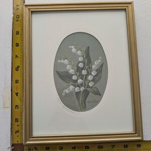 Vintage Lilly Of The Valley 11 X 9 Artwork 74/100